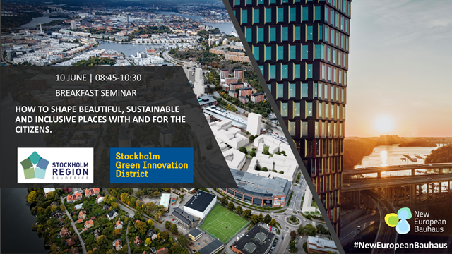 Breakfast seminar on how to shape beautiful, sustainable and inclusive places with and for the citizens