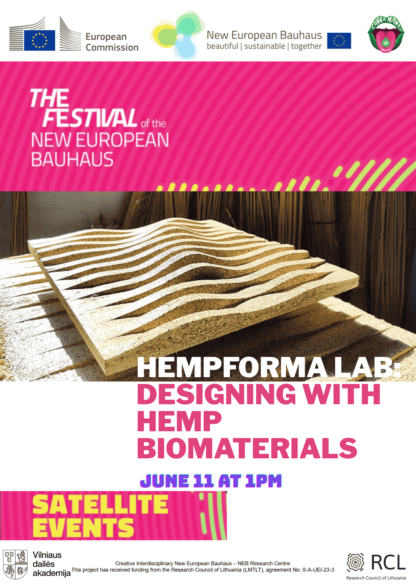 Hempforma Lab: Designing with Hemp Biomaterials
