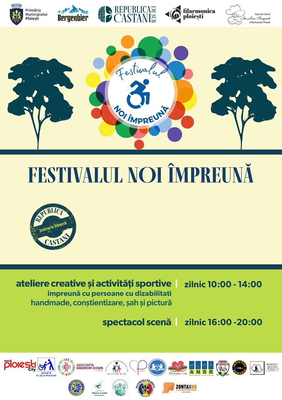 Noi Împreună festival for disabled people