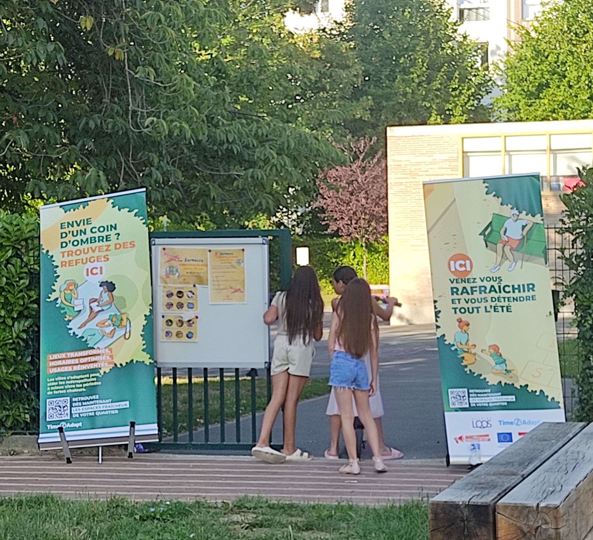 Living in cities with +4°C : How cities can adapt using what they already have The added value of time-based policies