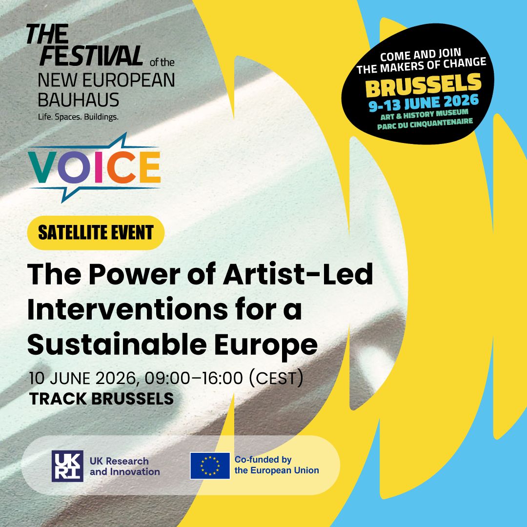 VOICE: The Power of Artist-Led Interventions for a Sustainable Europe