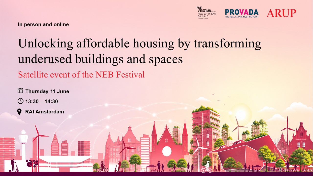 Unlocking affordable housing by transforming underused buildings and spaces