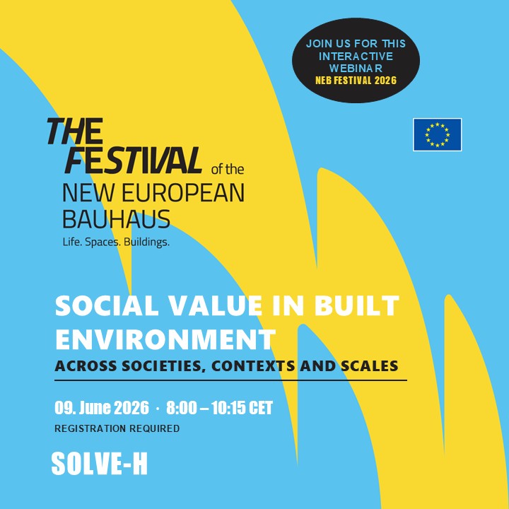 Social Value in the Built Environment: Across Societies, Contexts and Scales