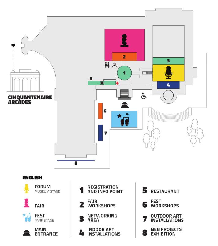 Map of the Festival