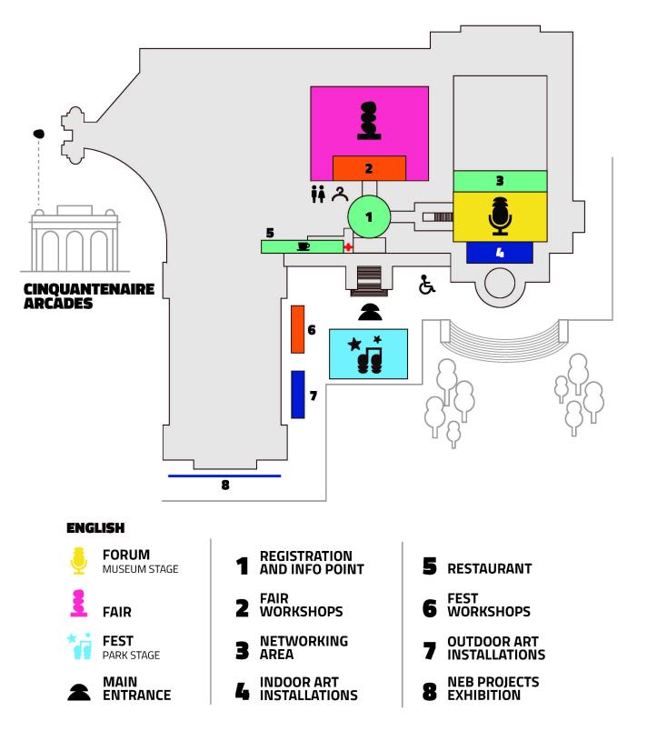 Map of the Festival