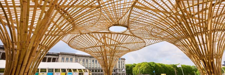 NEB Showcase Trilix Bamboo Pavilion