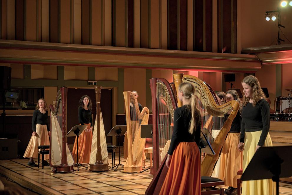 Harp Concert - Academies of Ixelles , Schaerbeek, Watermael-Boitsfort 