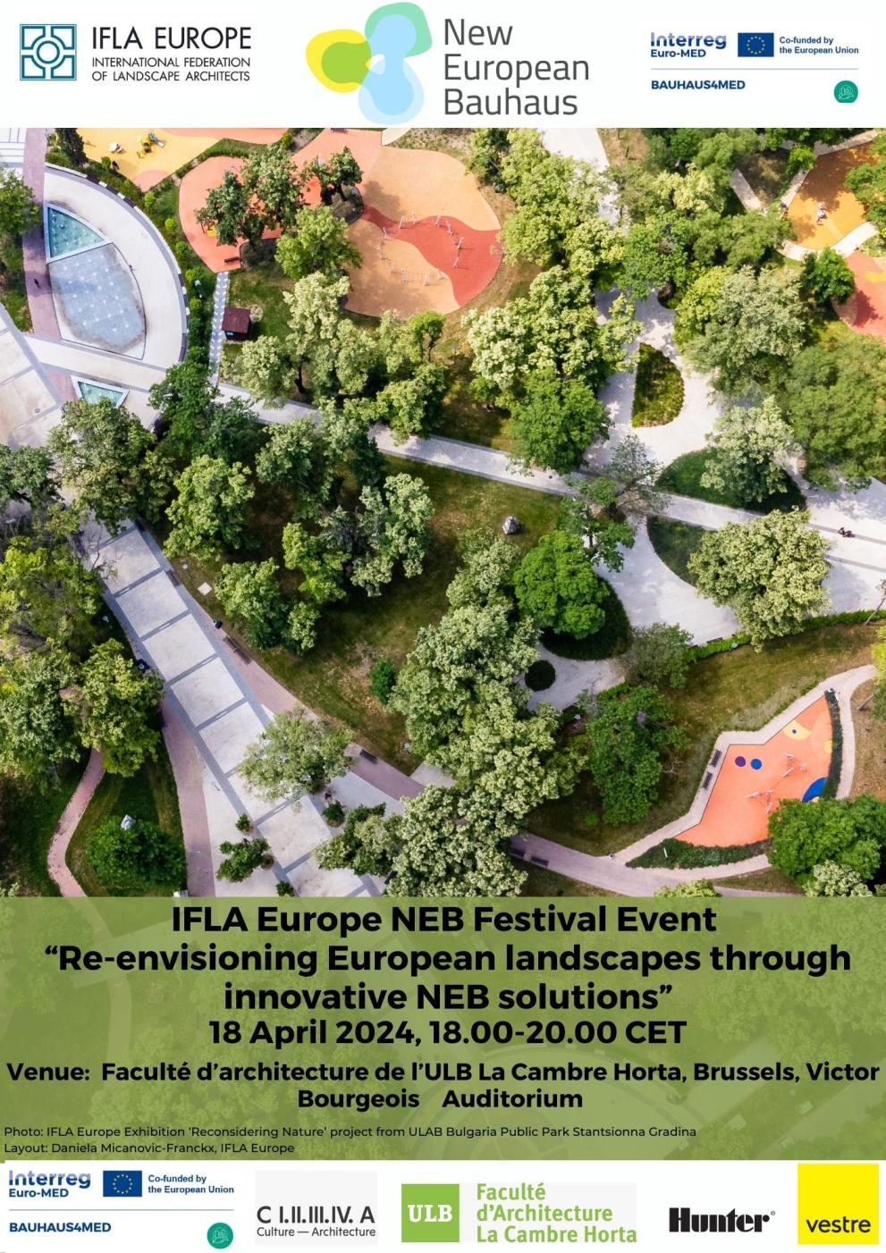 Conference 'Re-envisioning European landscapes through innovative NEB solutions'