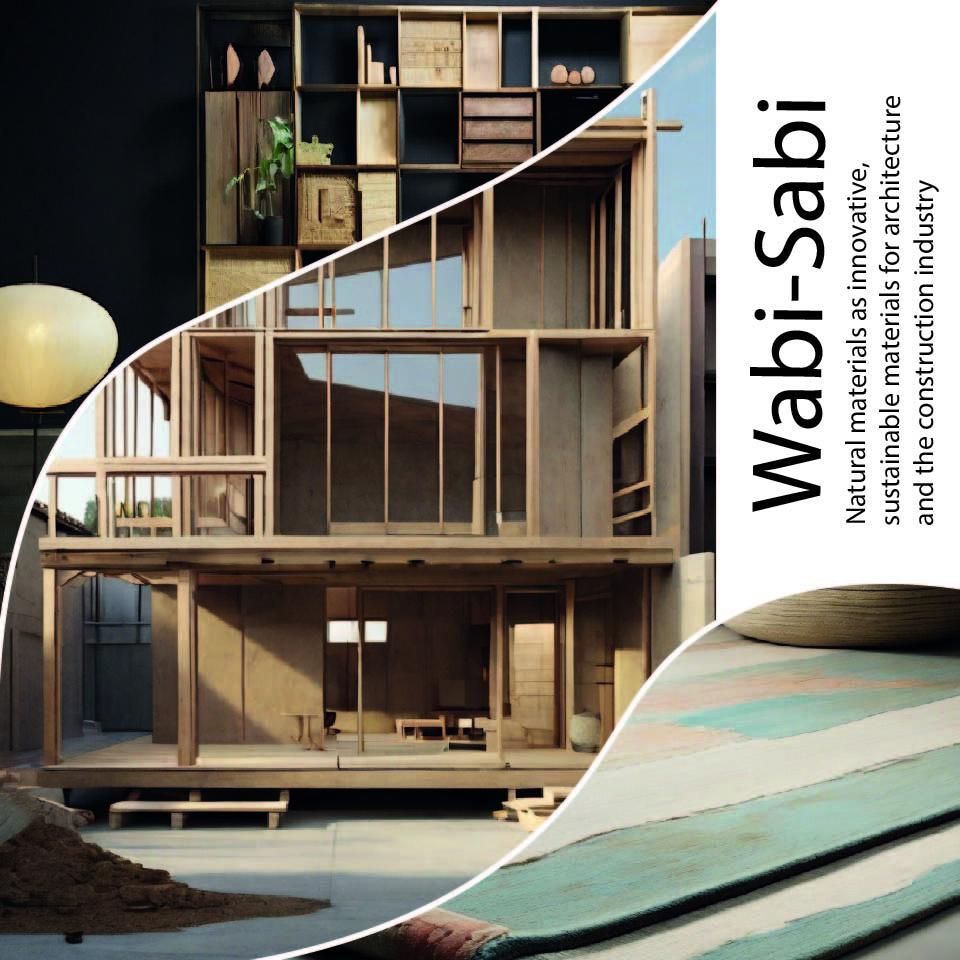 Wabi-Sabi – Natural materials as innovative, sustainable materials for architecture and the construction industry