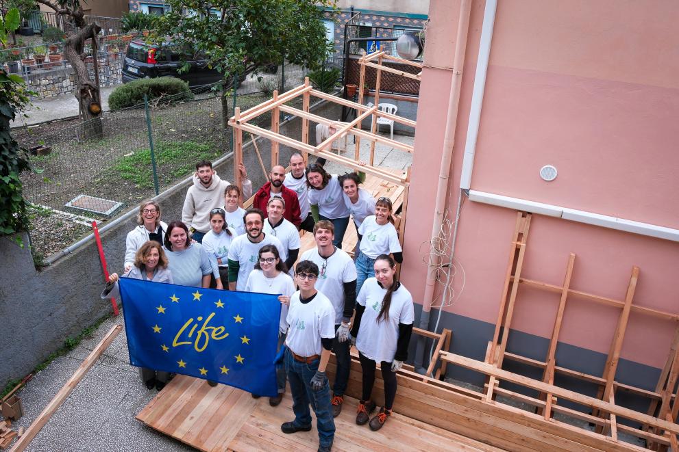 Buildings and education in ecosystem for the New European Bauhaus (LIFE BE‑WoodEN)