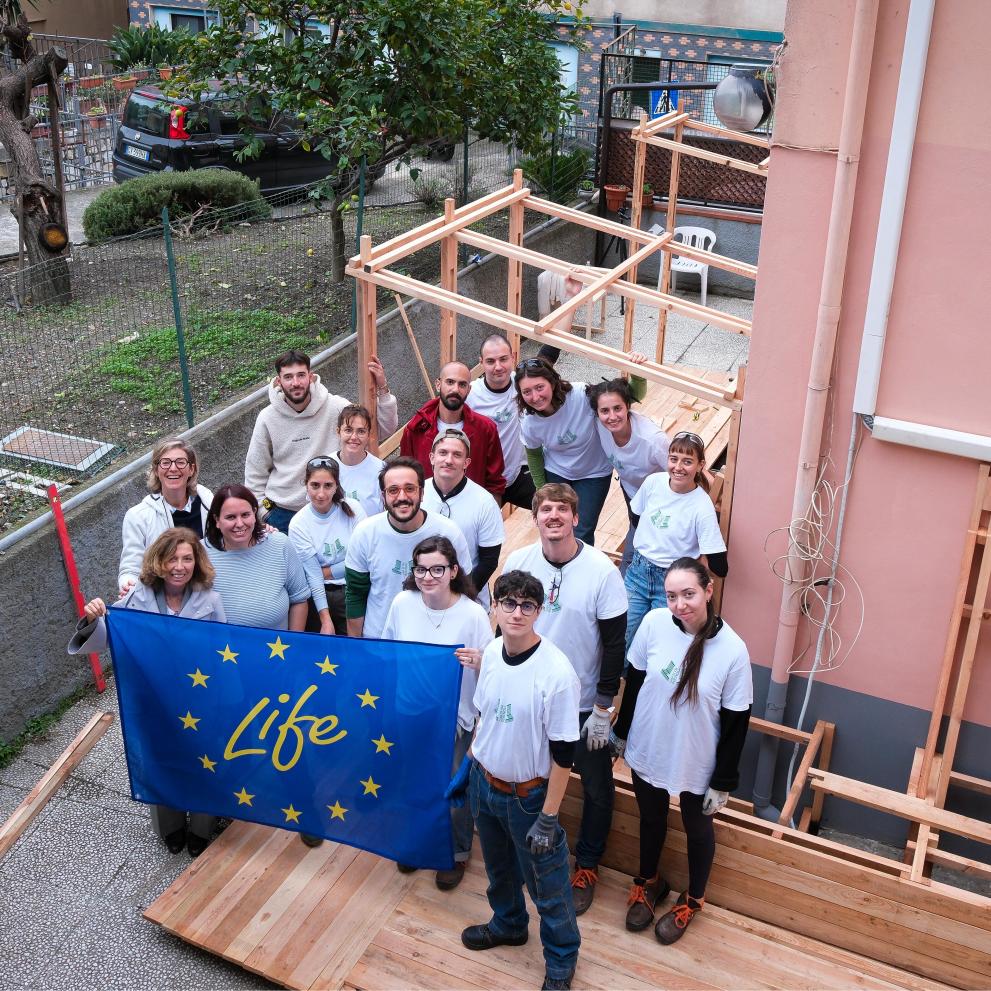 Buildings and education in ecosystem for the New European Bauhaus (LIFE BE‑WoodEN)