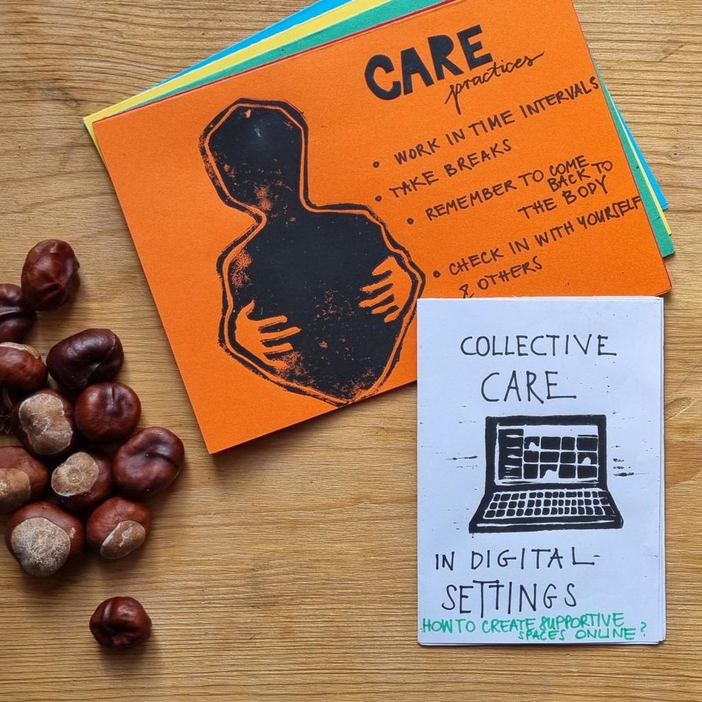 Collective care in digital settings
