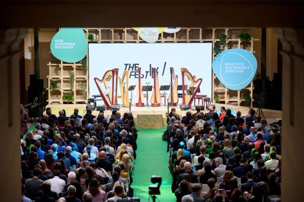 Hall with spectators