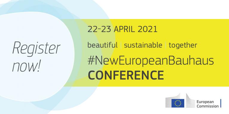 Social media material - New European Bauhaus conference 2021